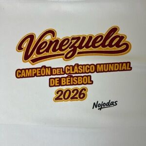 Venezuela 2026 Campeón  Graphic Tee - White